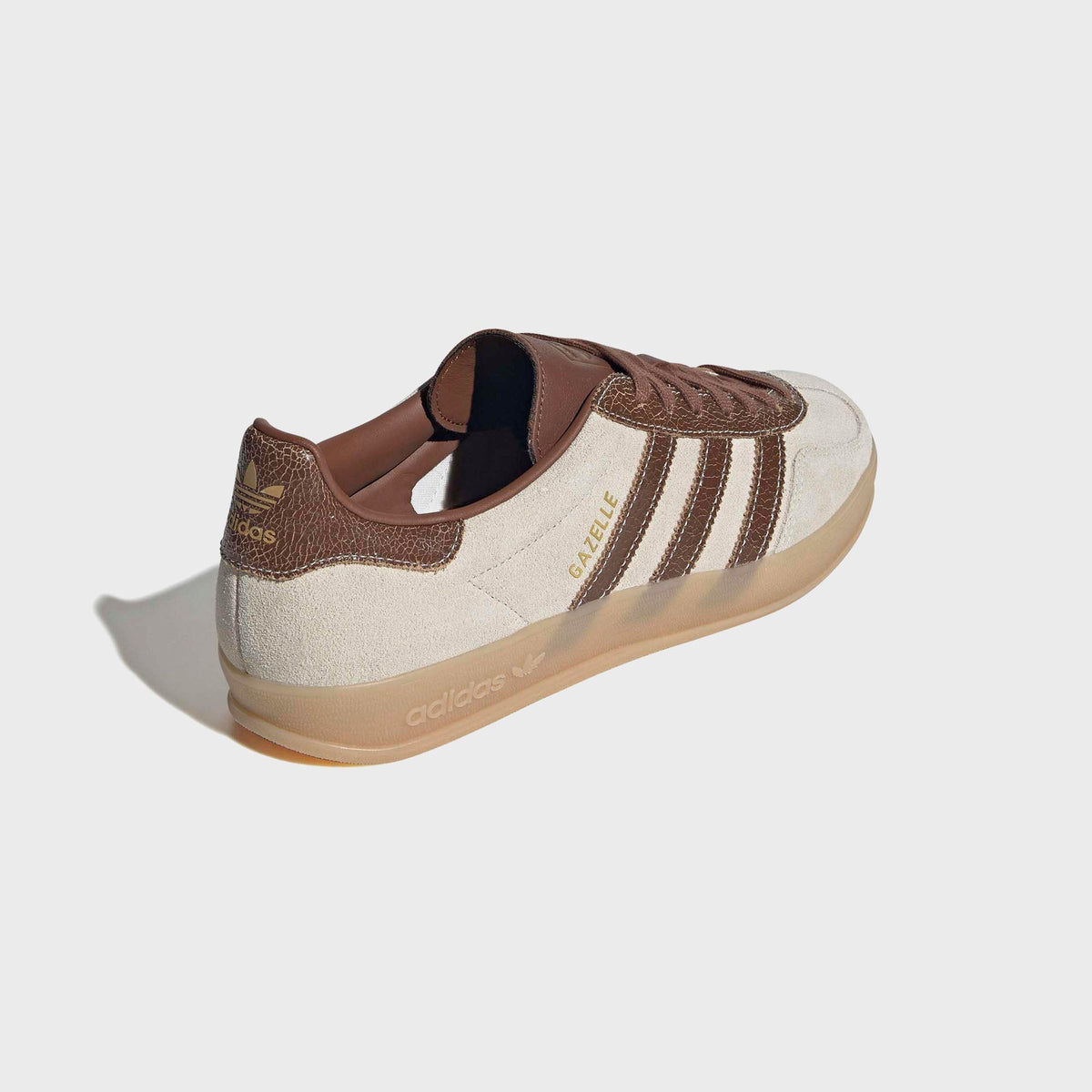 Adidas Gazelle Indoor - Off White / Preloved Brown / Gum