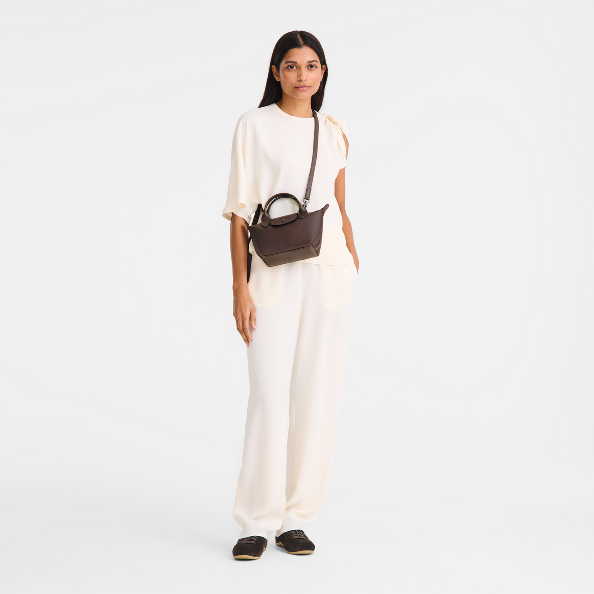 Longchamp Le Pliage Xtra XS Handbag - Mocha