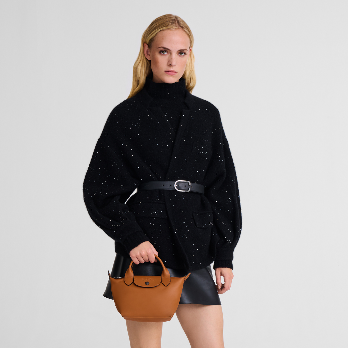 Longchamp Le Pliage Xtra XS Handbag - Cashew