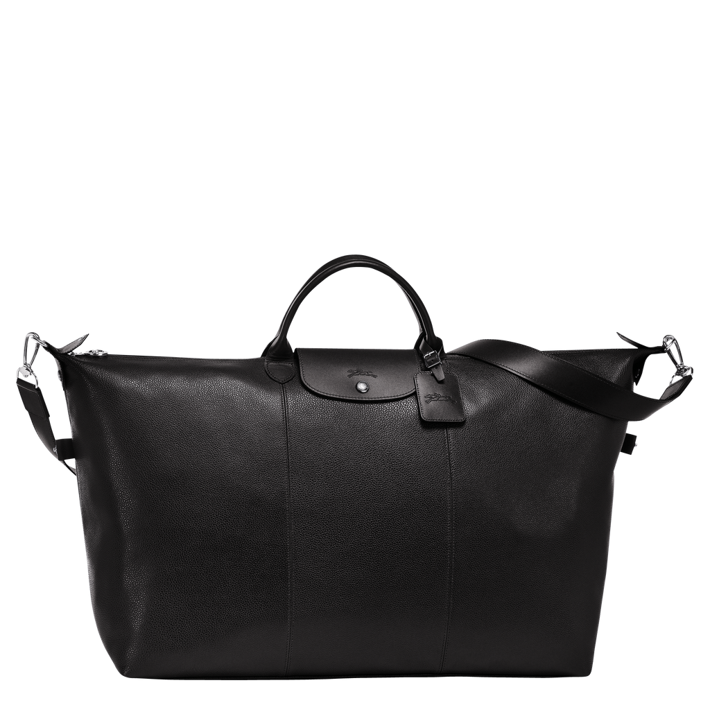 Longchamp Le Foulonné L Travel Bag - Black
