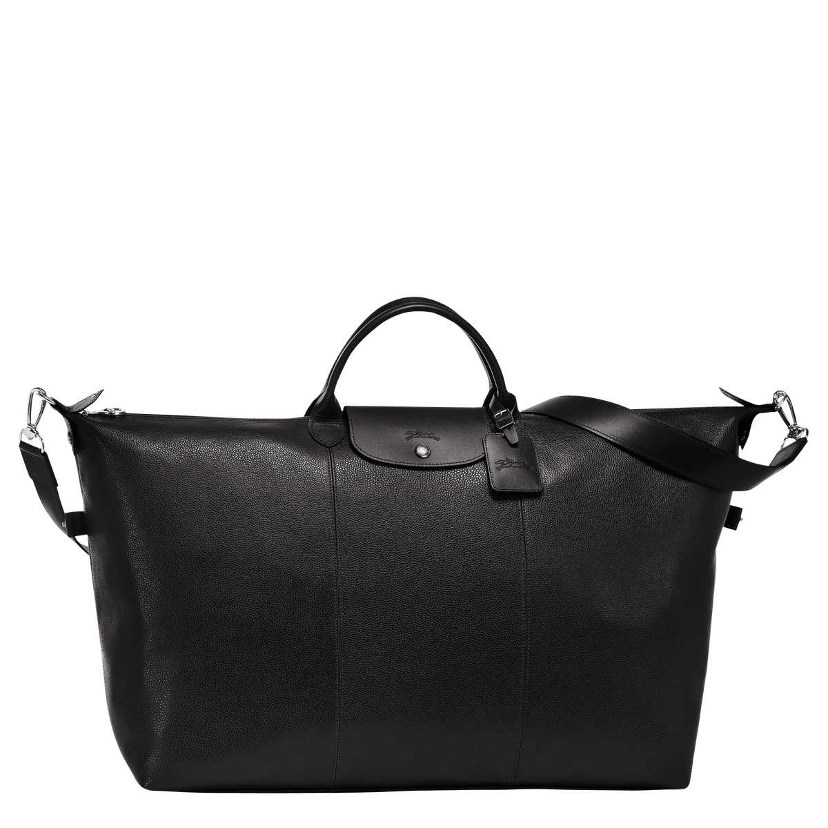Longchamp Le Foulonné L Travel Bag - Black