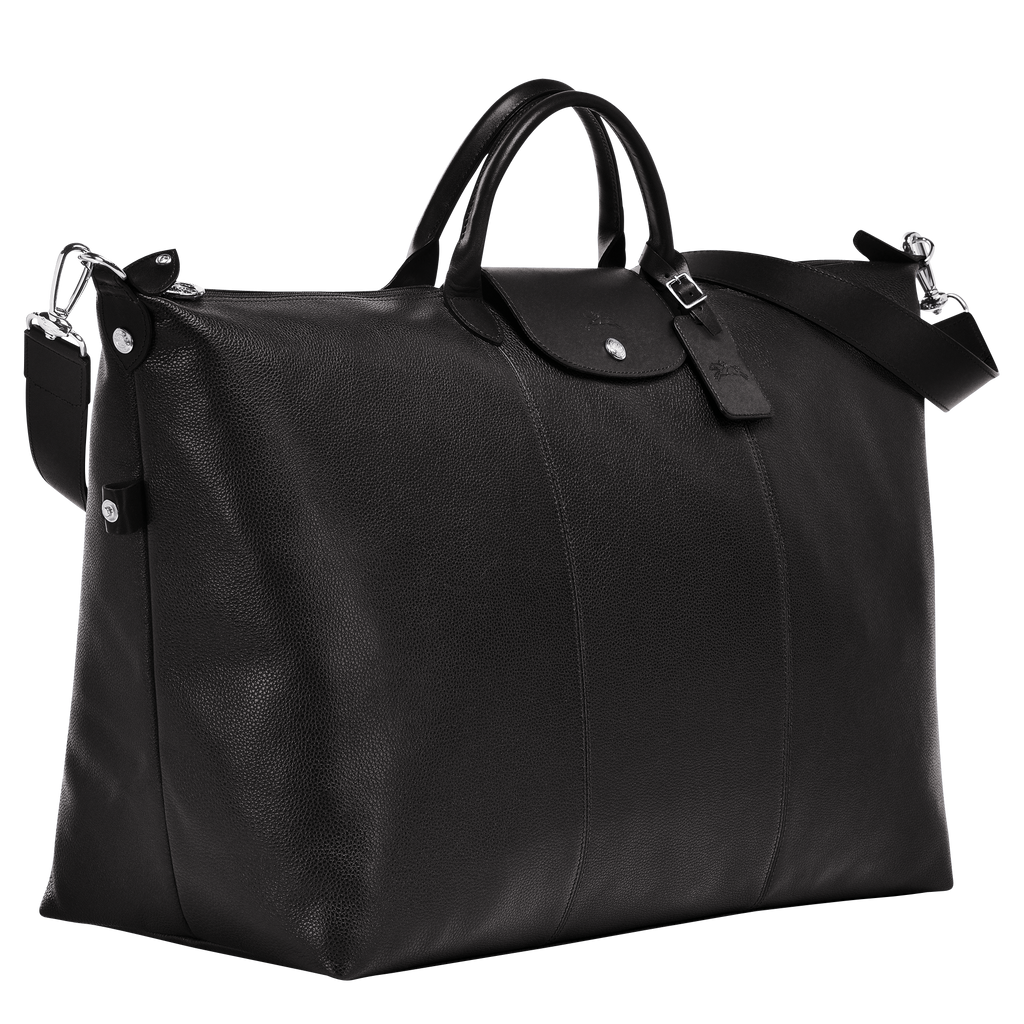 Longchamp Le Foulonné L Travel Bag - Black