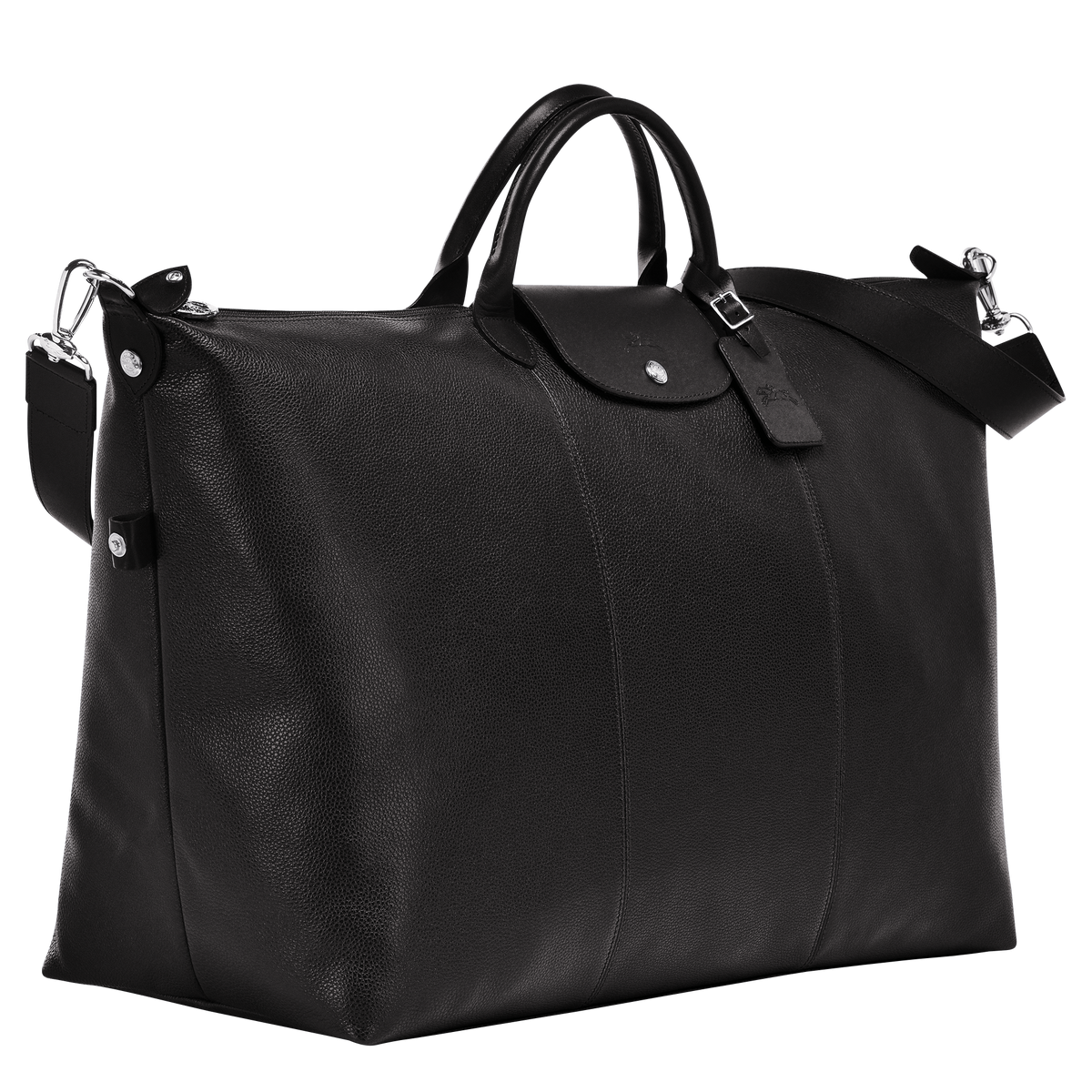 Longchamp Le Foulonné L Travel Bag - Black