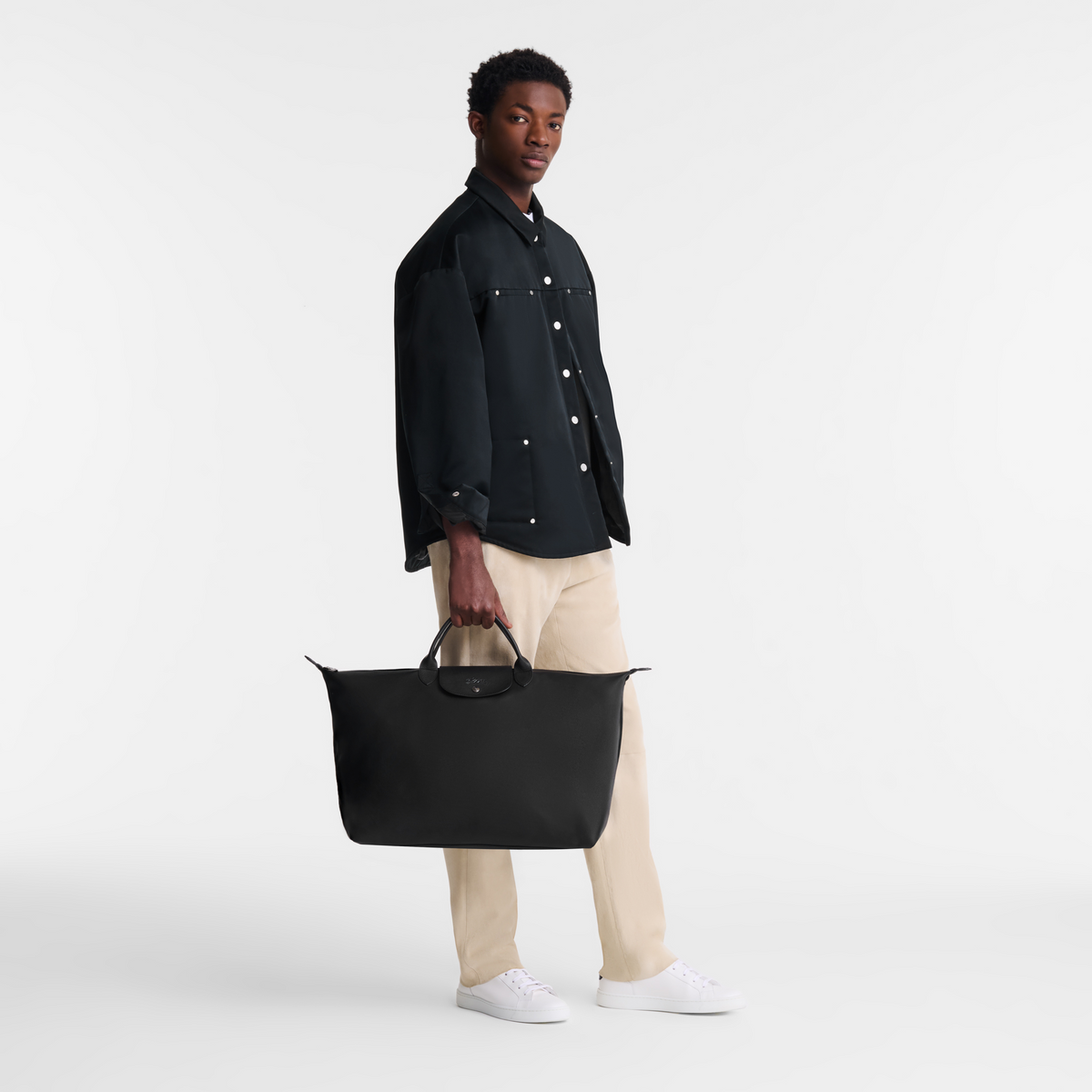 Longchamp Le Pliage Xtra L Travel Bag - Black