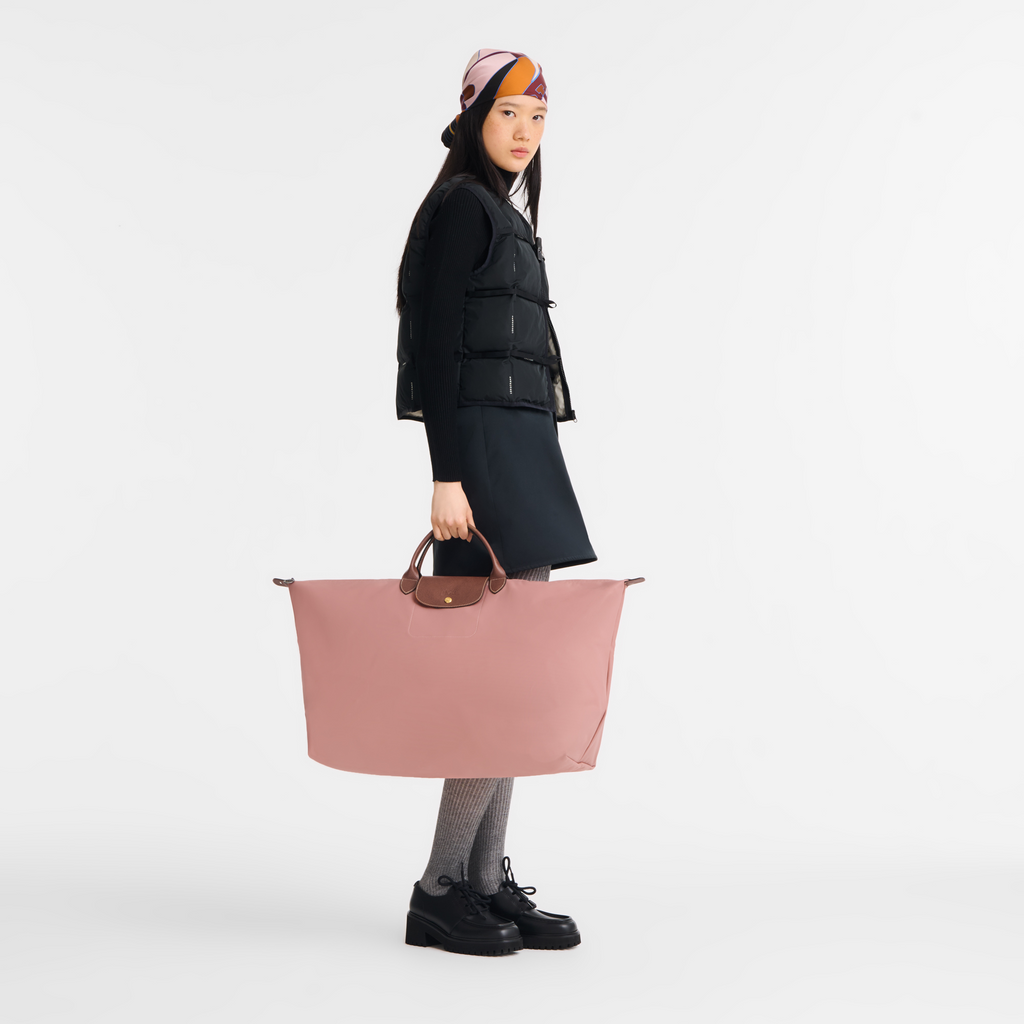 Longchamp Le Pliage Original XL Travel Bag - Pink Tea