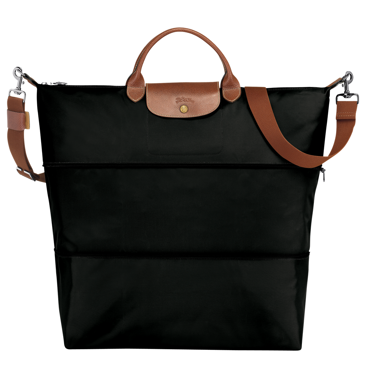 Longchamp Le Pliage Original Extensible Travel Bag - Black
