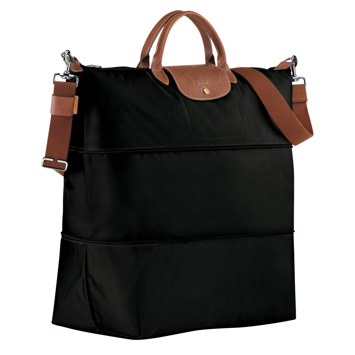 Longchamp Le Pliage Original Extensible Travel Bag - Black