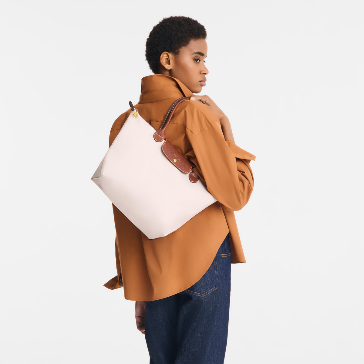 Longchamp Le Pliage Original M Tote Bag - Paper