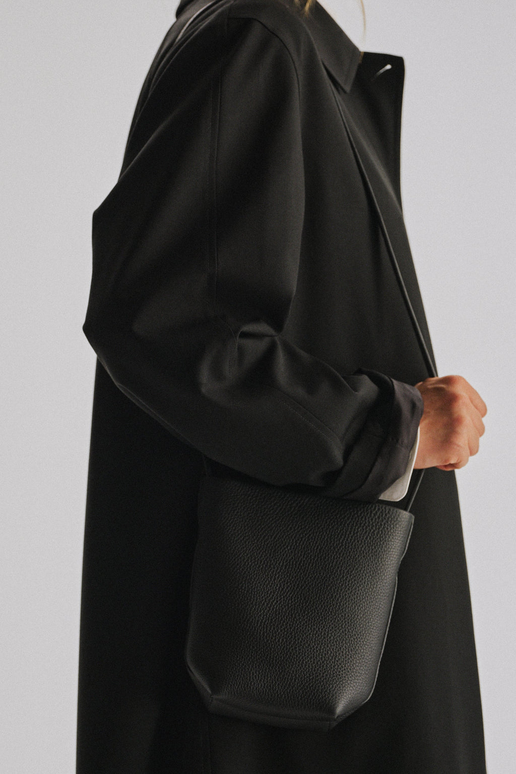 The Row N/S Park Crossbody Bag - Black