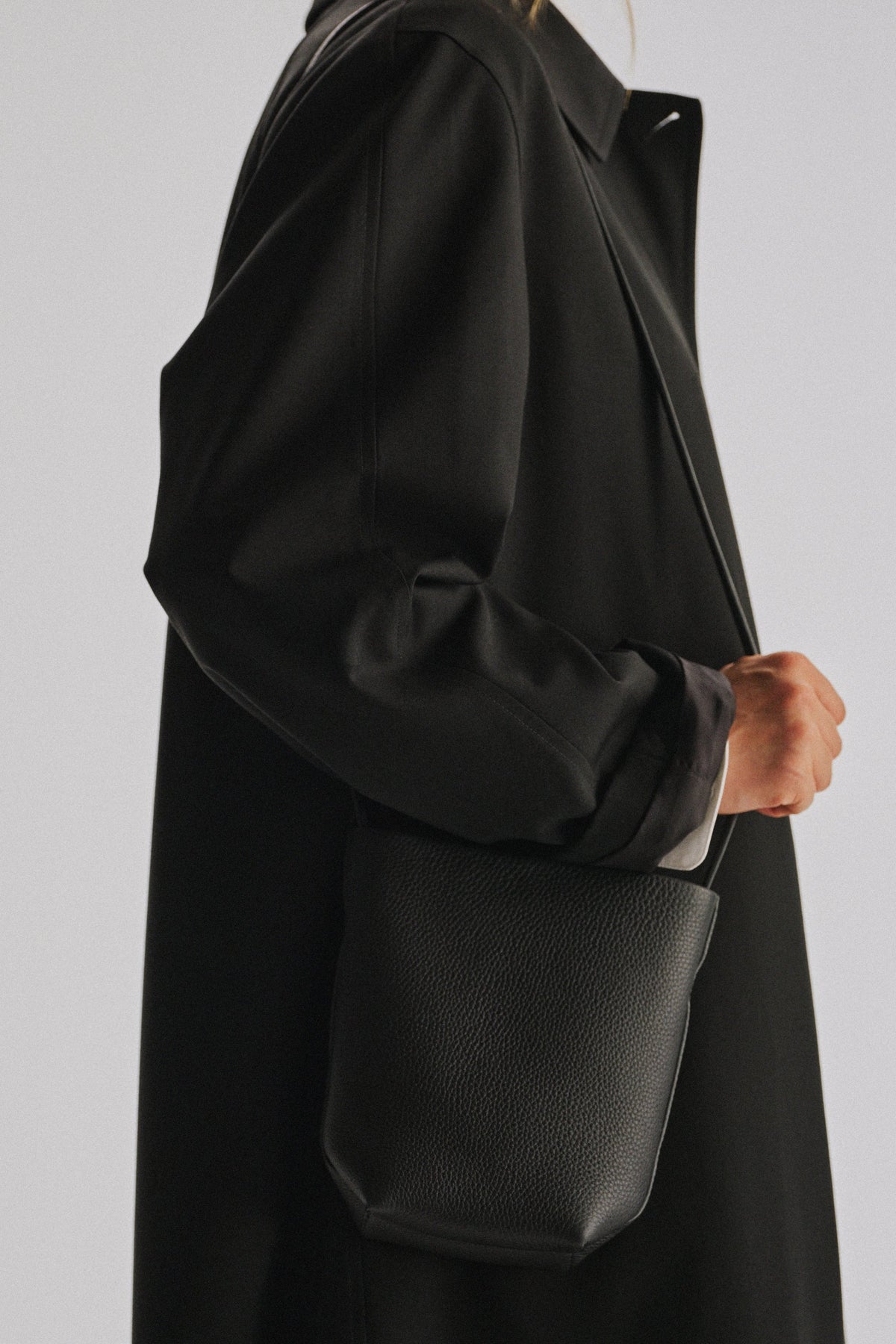 The Row N/S Park Crossbody Bag - Black