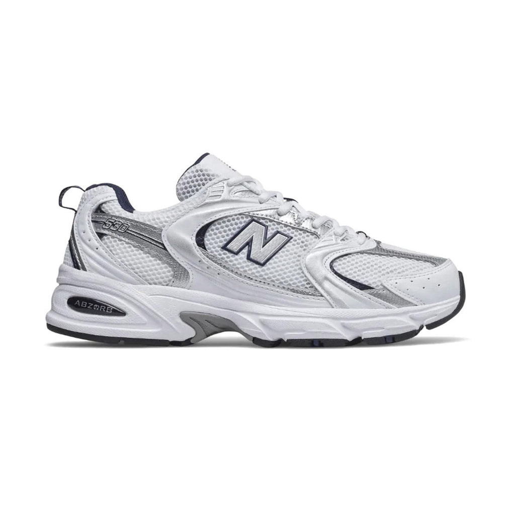 New Balance 530 - Silver / White / Navy