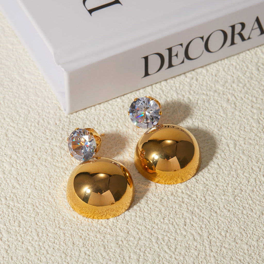 Boucles d'oreilles Gretta en or pour femme