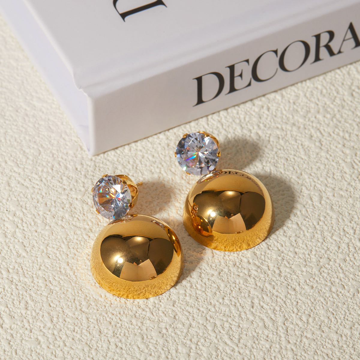 Boucles d'oreilles Gretta en or pour femme