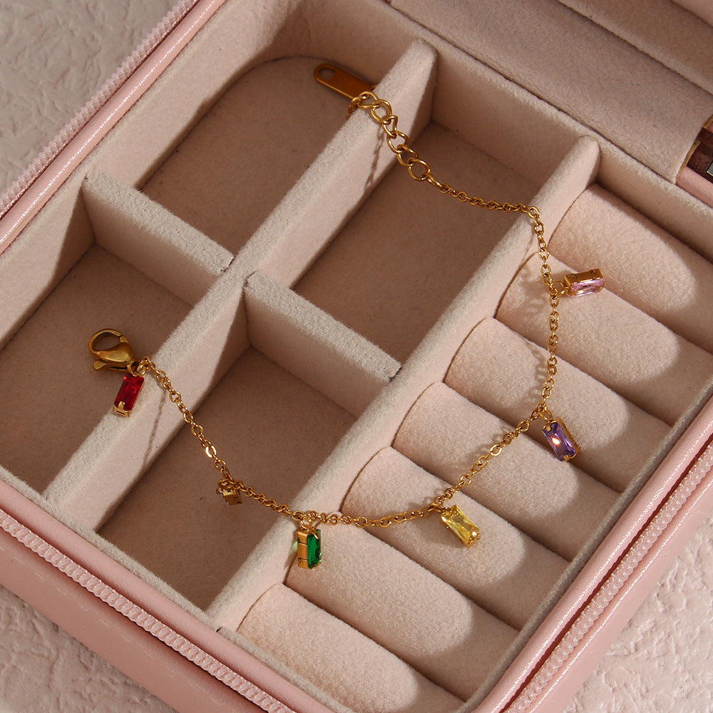 Bracelet pierre précieuse Josephine en or pour femme