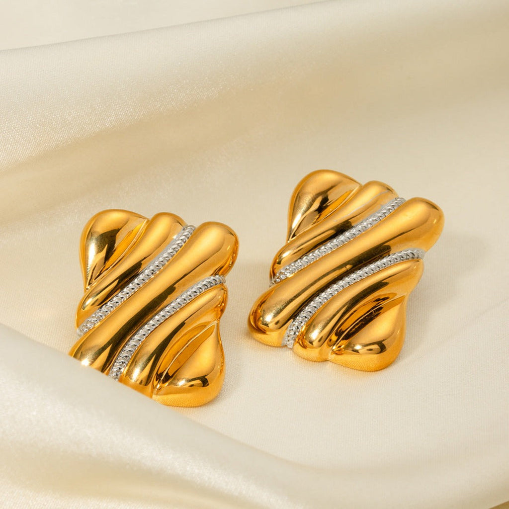 Boucles d'oreilles Pippa en or 18 carats pour femme