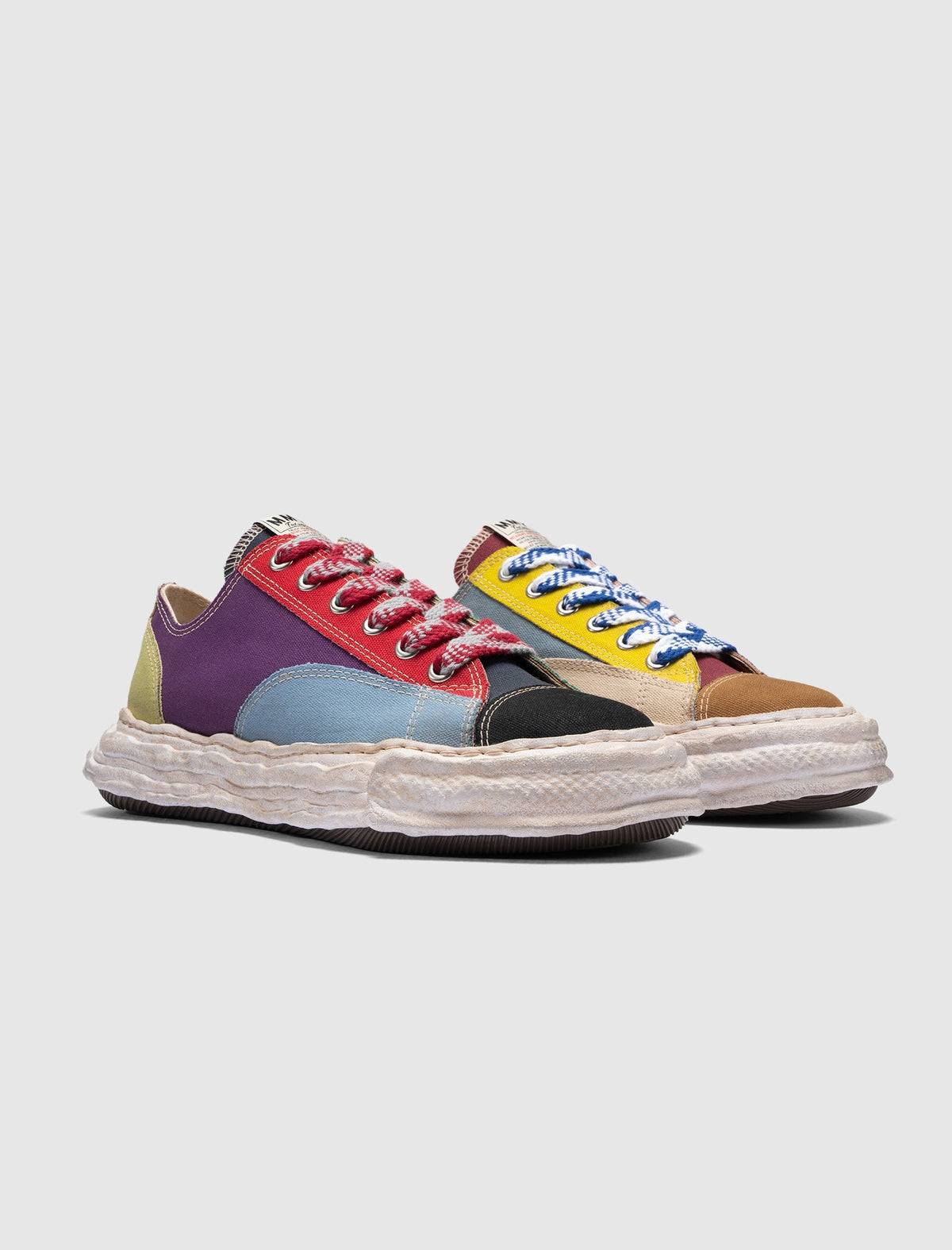 Maison Mihara Yasuhiro Peterson 23 Low - Multicolor Paint Splatter