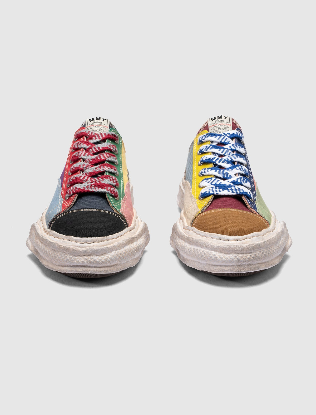 Maison Mihara Yasuhiro Peterson 23 Low - Multicolor Paint Splatter