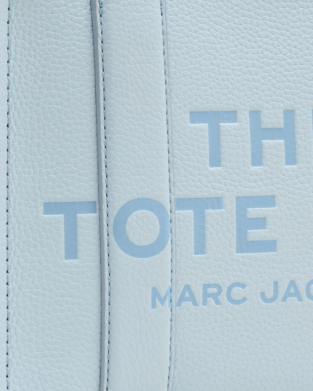 Marc Jacobs The Leather Medium Tote Bag - Cloud Blue