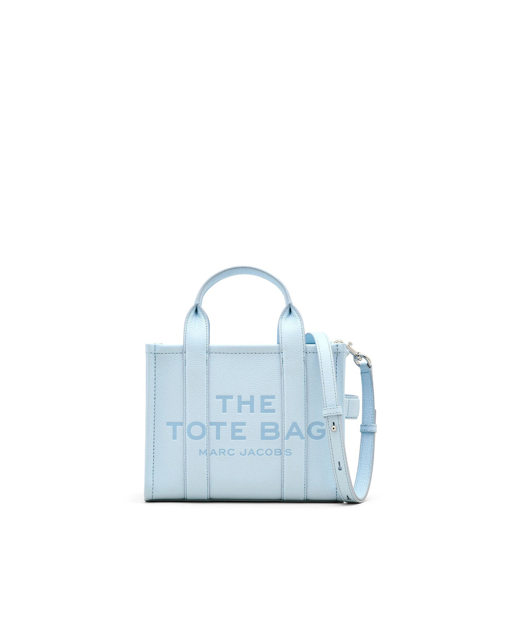 Marc Jacobs The Leather Medium Tote Bag - Cloud Blue