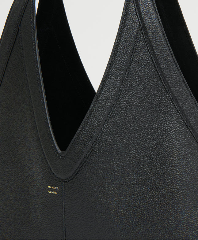 Mansur Gavriel Soft M Tote - Black