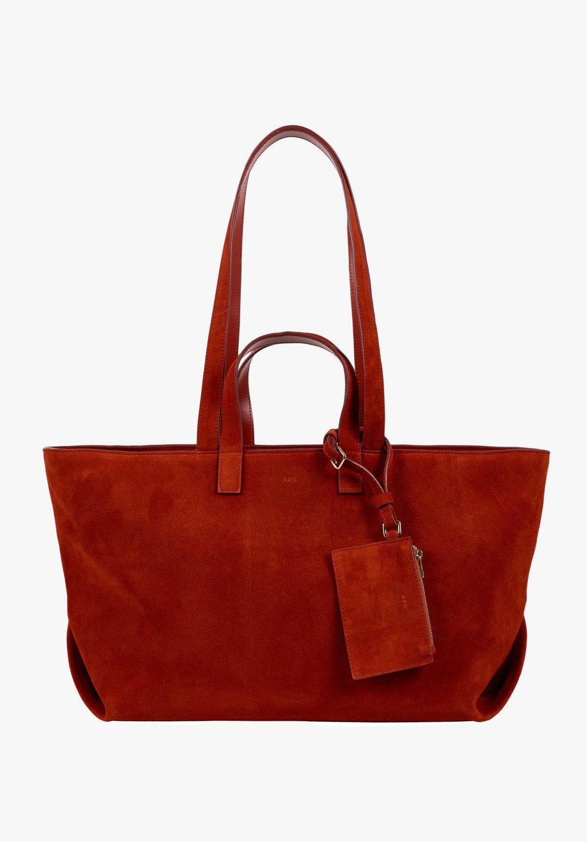 A.P.C. Drummer Bag - Rust Suede