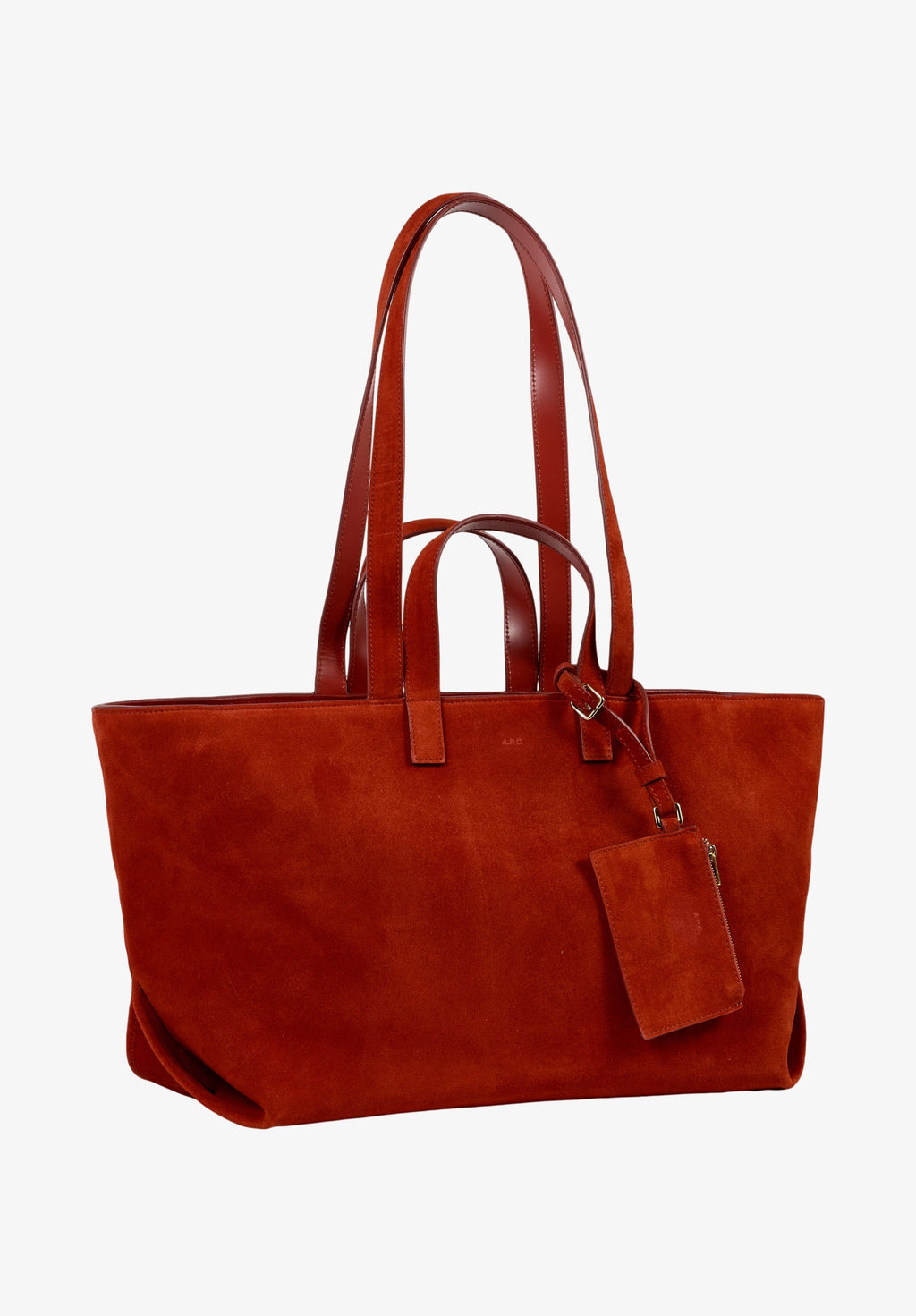 A.P.C. Drummer Bag - Rust Suede