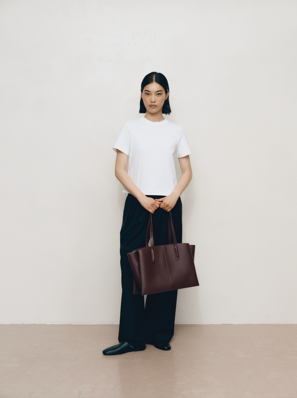 Freja New York Paloma Tote - Burgundy