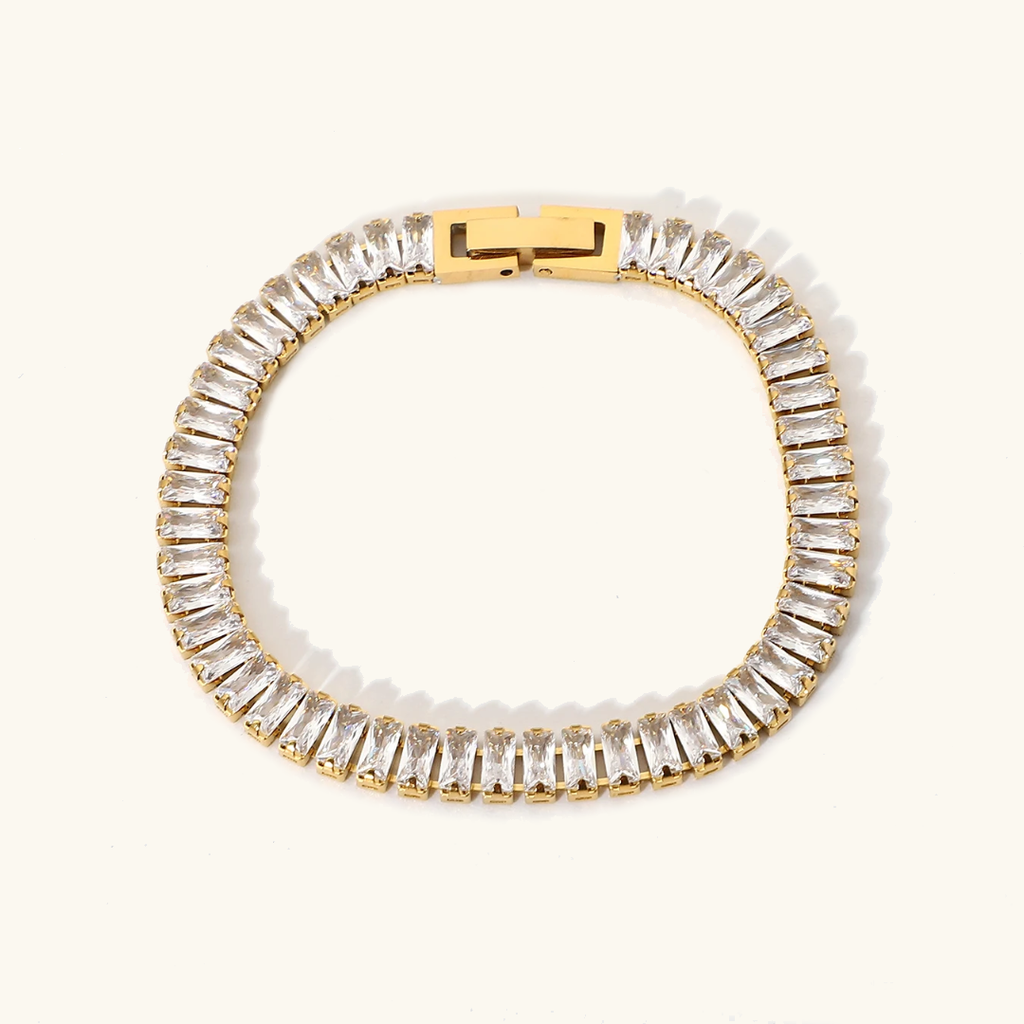 Bracciale tennis Brenda in oro con diamanti