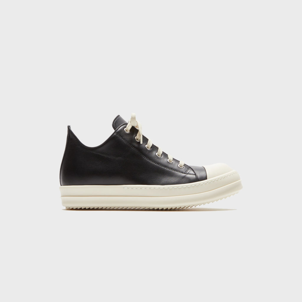 Rick Owens Low Sneaks - Black / Milk