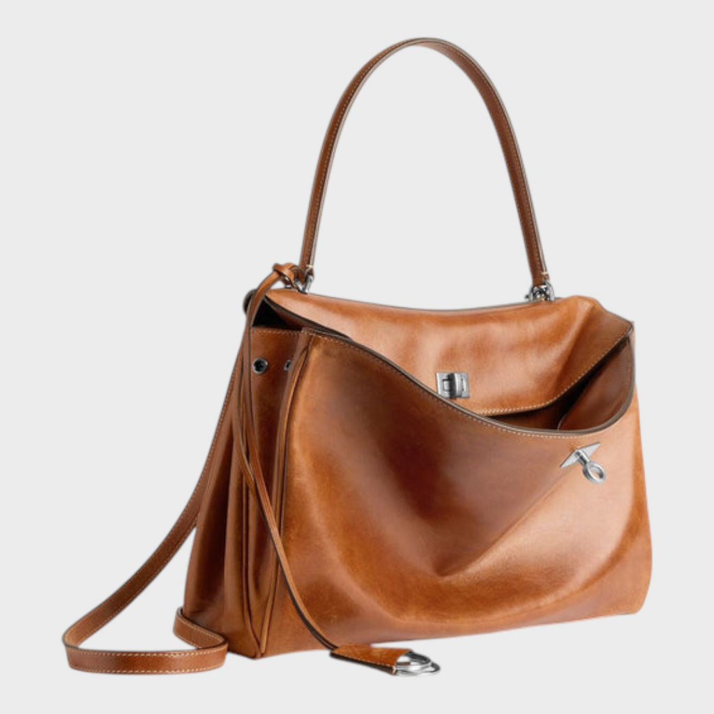 Libby | Sac à main minimaliste en cuir souple de luxe