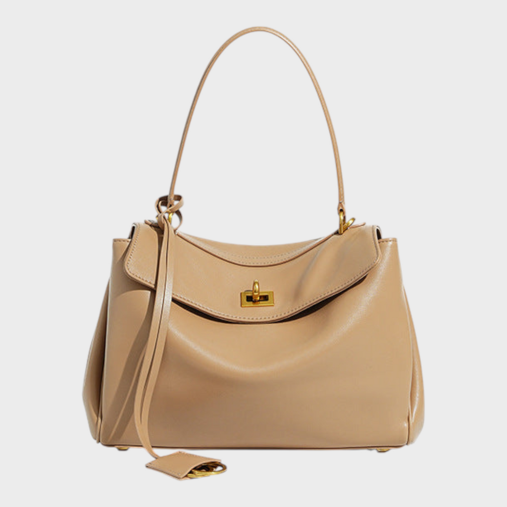 Libby | Sac à main minimaliste en cuir souple de luxe