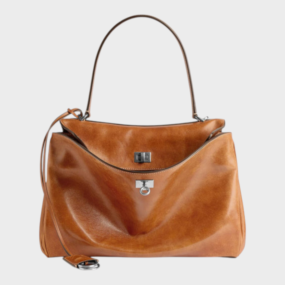 Libby | Sac à main minimaliste en cuir souple de luxe
