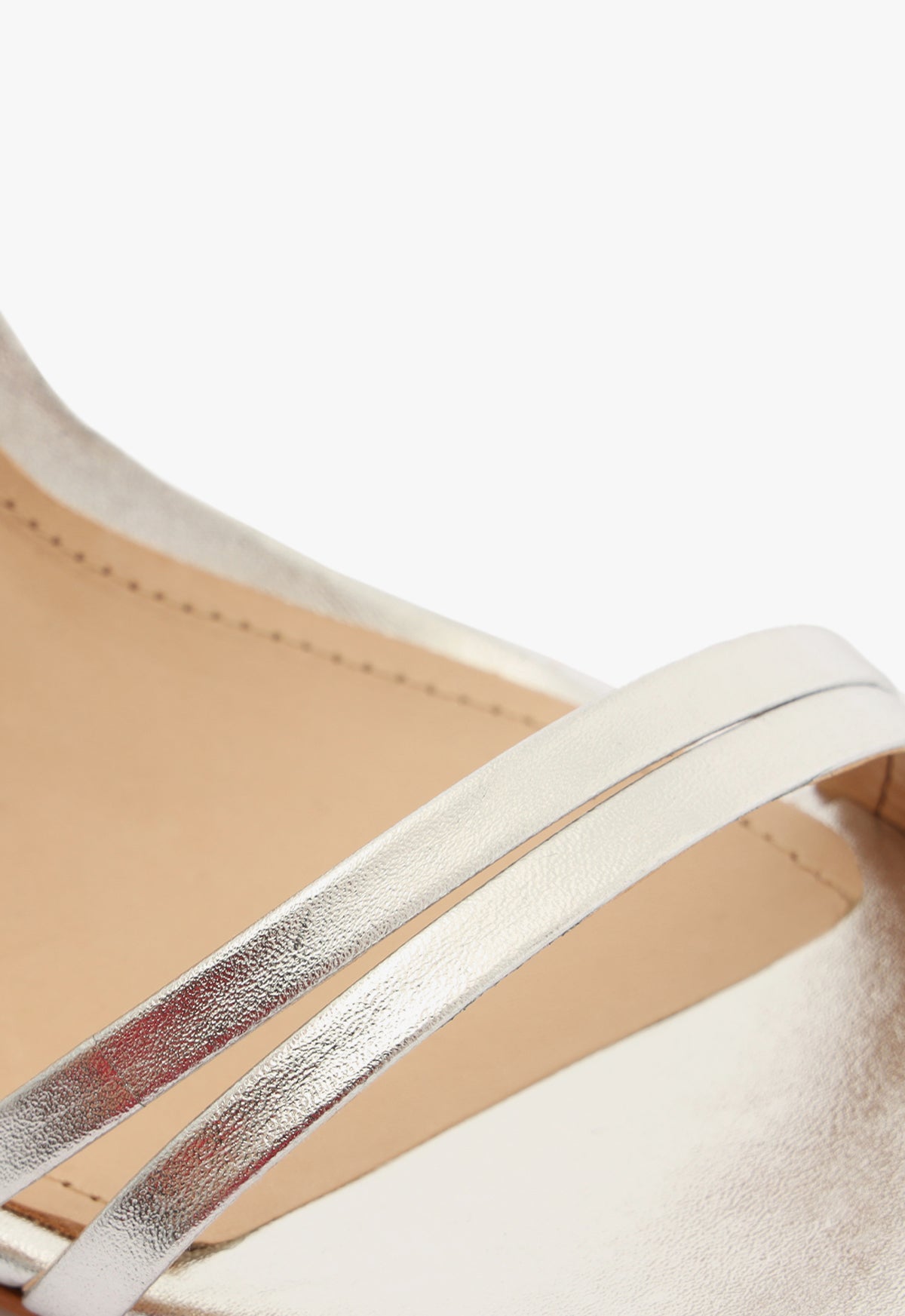 Schutz Altina Sandal - Silver Metallic