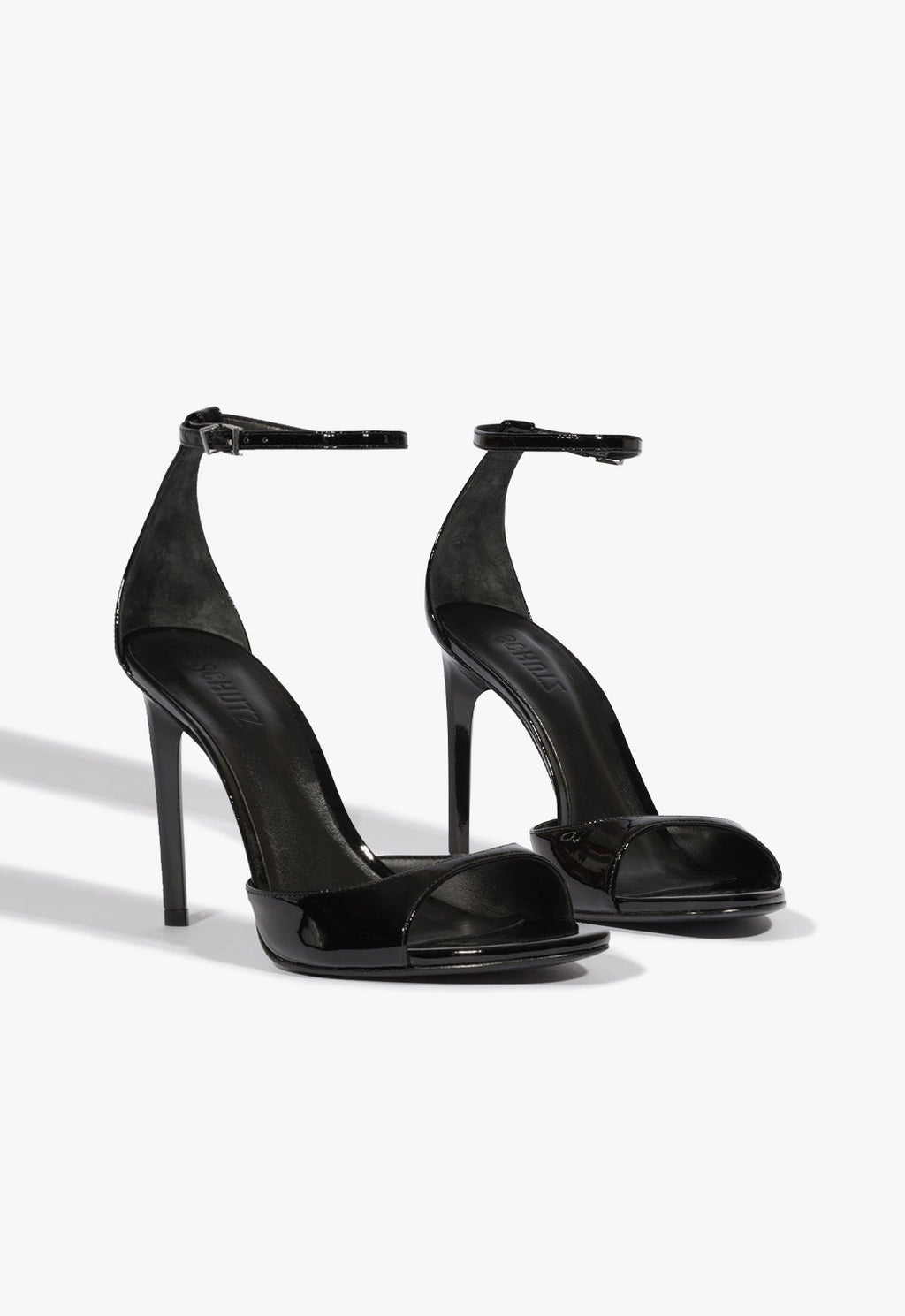 Schutz Scarlett Sandal - Black Patent