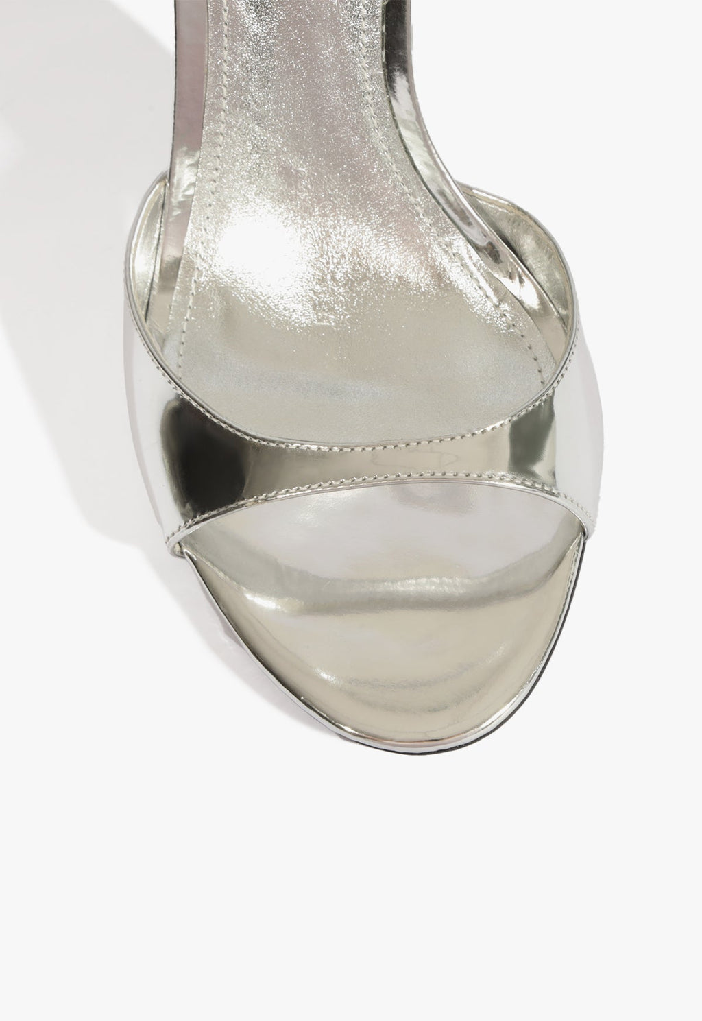 Schutz Scarlett Sandal - Silver Metallic