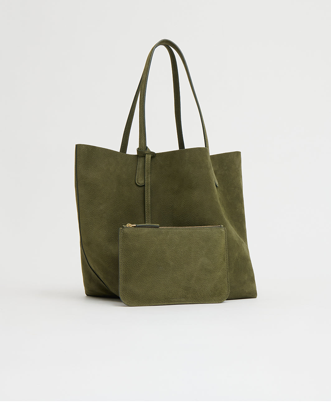 Mansur Gavriel Everyday Soft Tote - Algae Nubuck