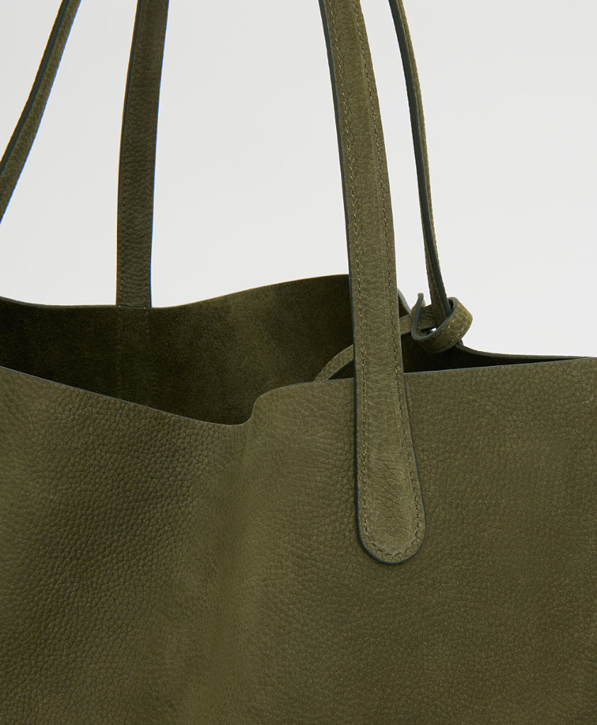 Mansur Gavriel Everyday Soft Tote - Algae Nubuck