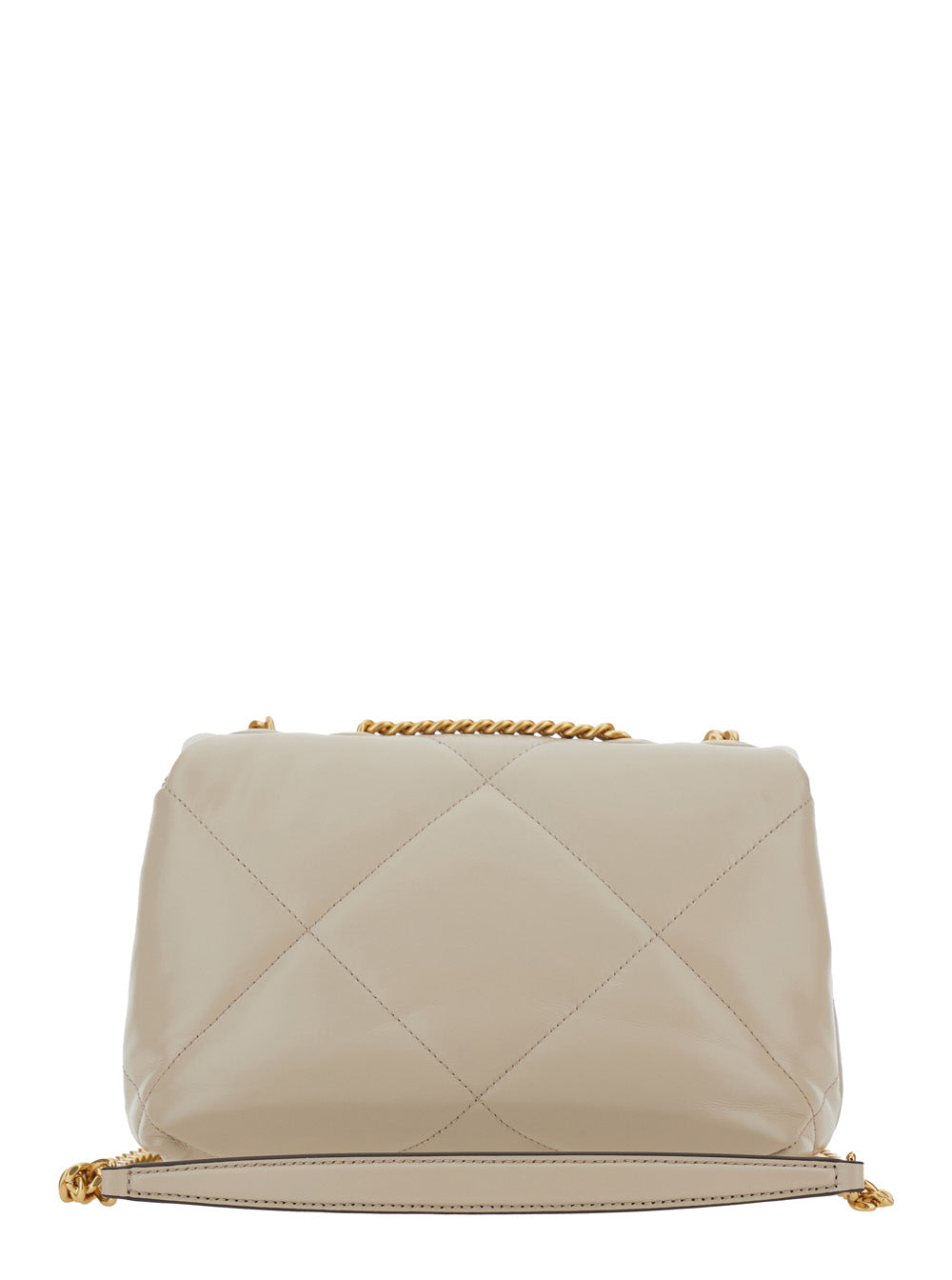 Tory Burch Kira Diamond Quilt Convertible Shoulder Bag - Beige
