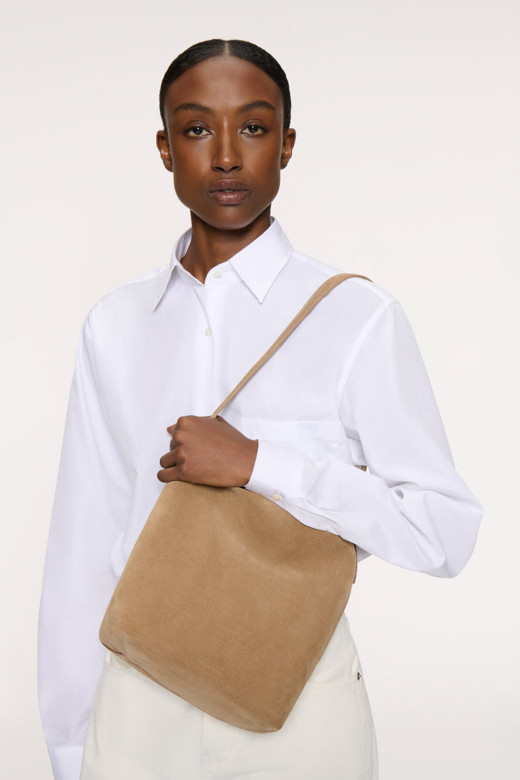 Mansur Gavriel Small Everyday Cabas - Anise Suede