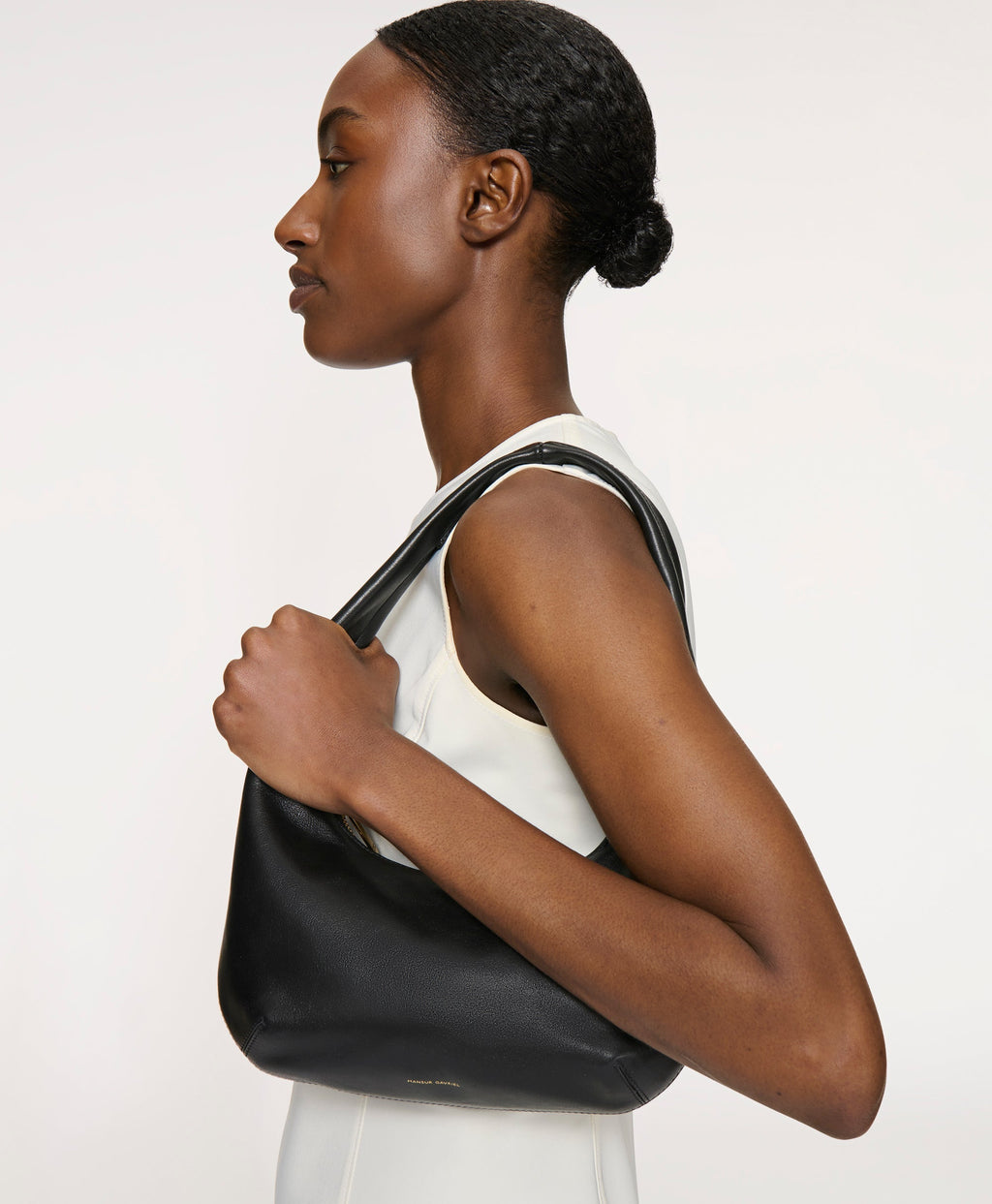 Mansur Gavriel Mini Gnocchi Bag - Black