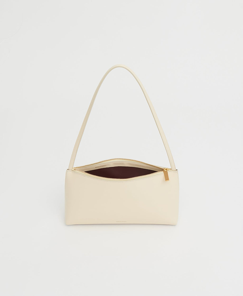 Mansur Gavriel Gaia Shoulder Bag - Crema / Ebony