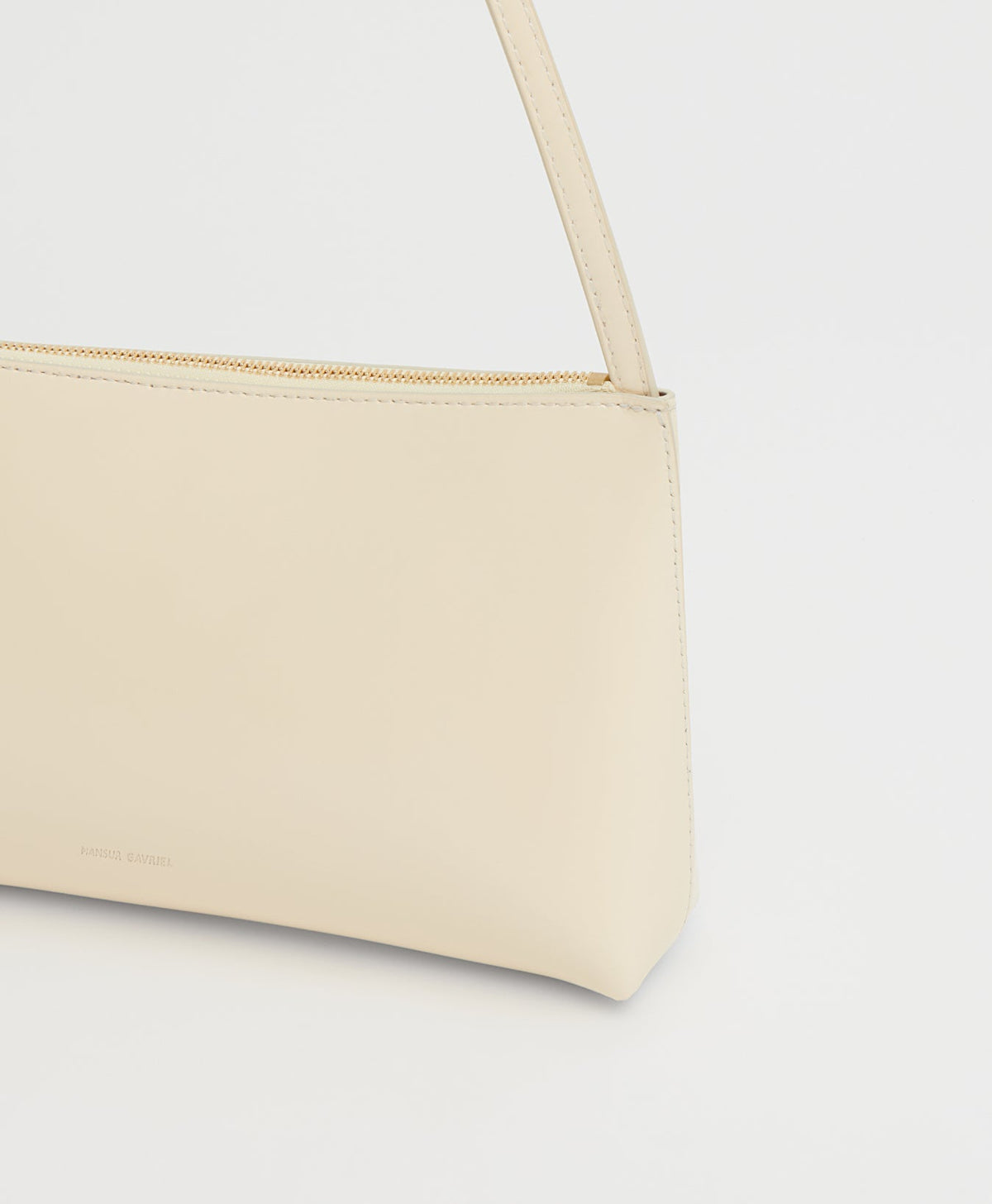 Mansur Gavriel Gaia Shoulder Bag - Crema / Ebony