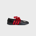 Adidas x Simone Rocha Taekwondo Ballerina Leather - Core Black / Better Scarlet