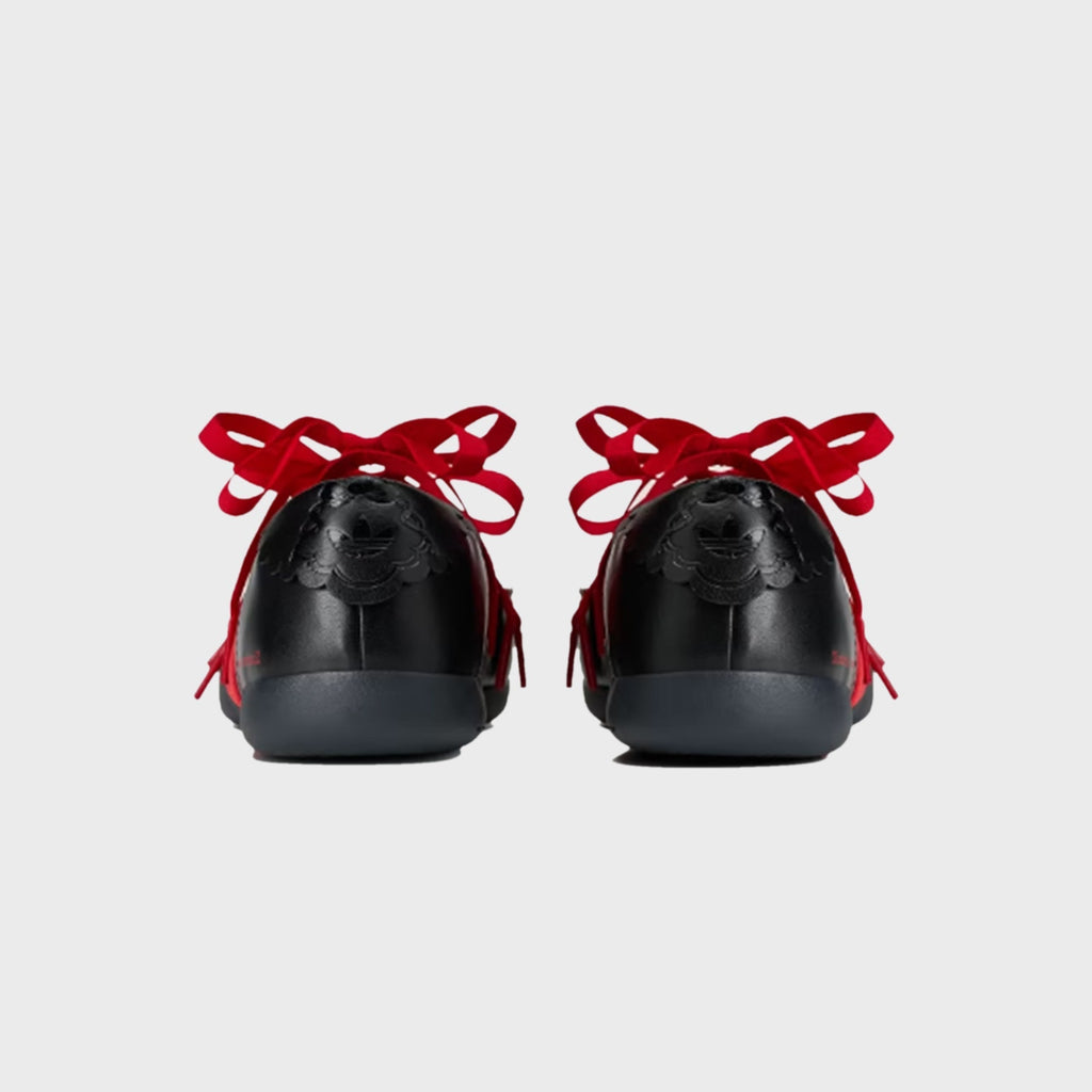 Adidas x Simone Rocha Taekwondo Ballerina Leather - Core Black / Better Scarlet