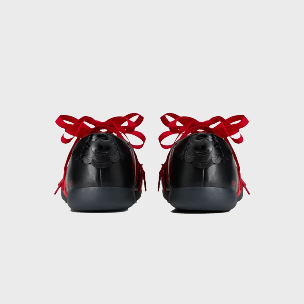 Adidas x Simone Rocha Taekwondo Ballerina Leather - Core Black / Better Scarlet