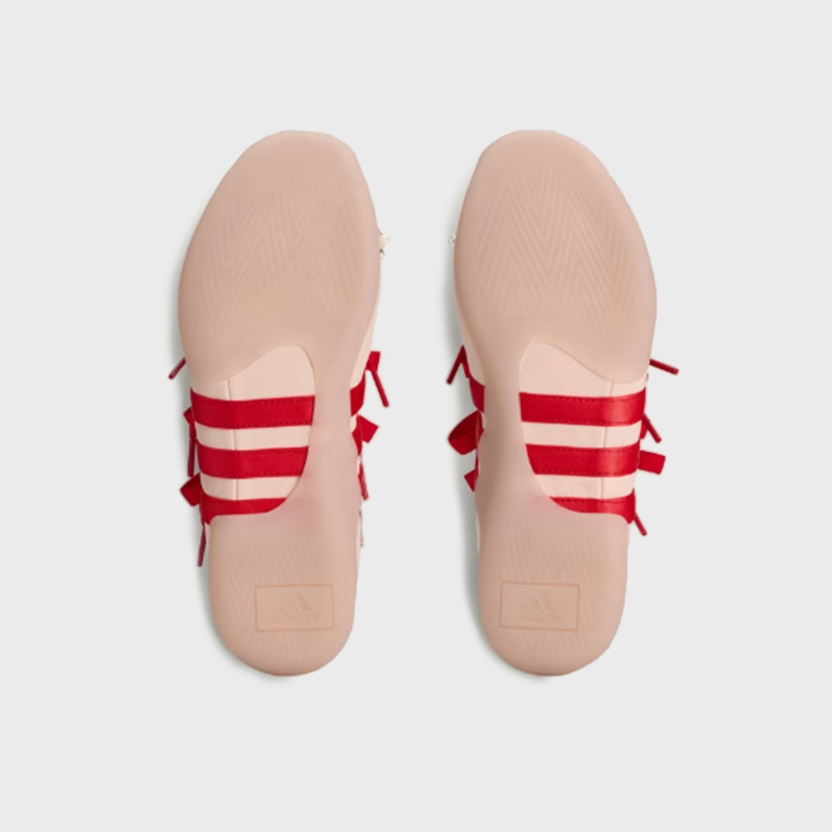 Adidas x Simone Rocha Taekwondo Ballerina Leather - Pink Tint / Better Scarlet