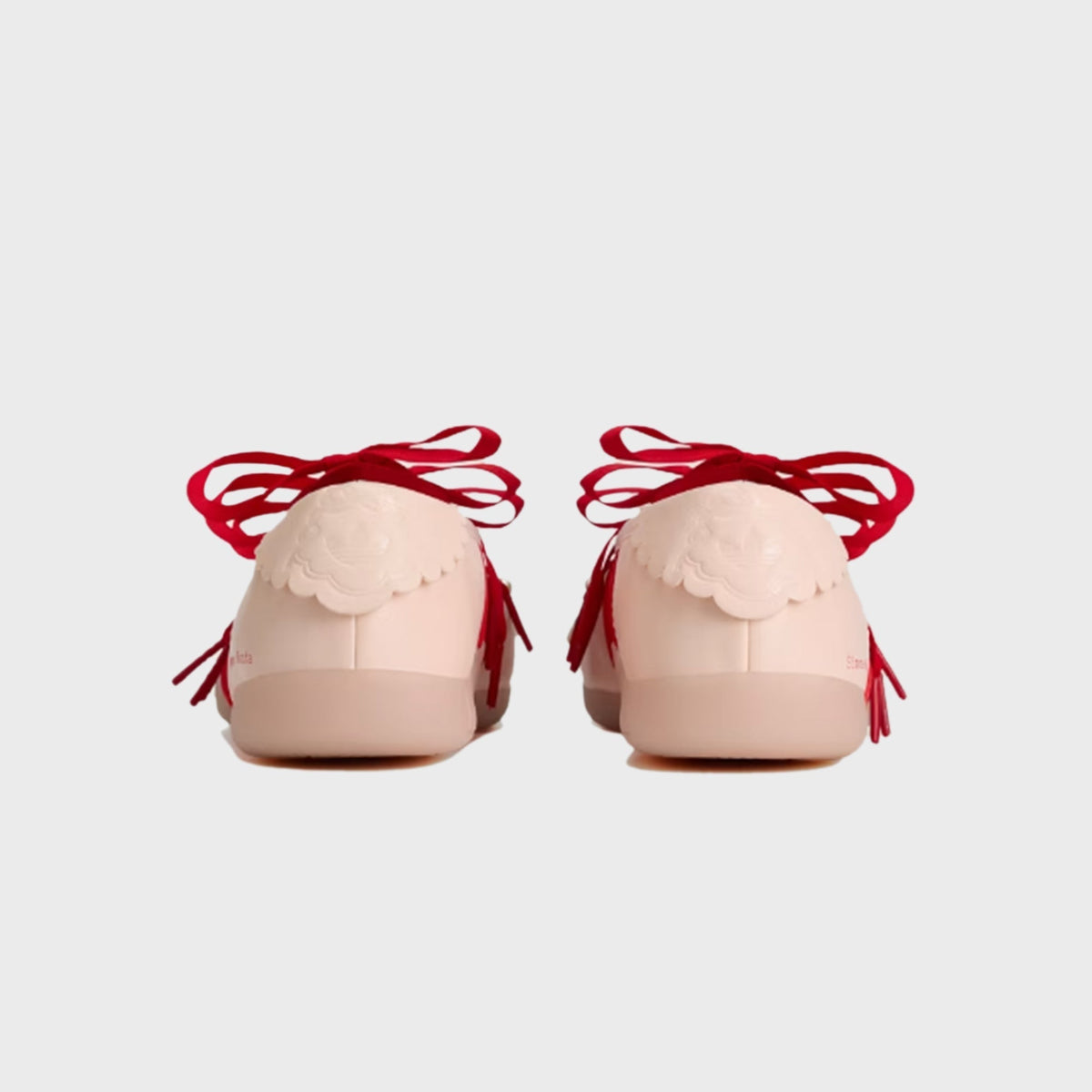 Adidas x Simone Rocha Taekwondo Ballerina Leather - Pink Tint / Better Scarlet