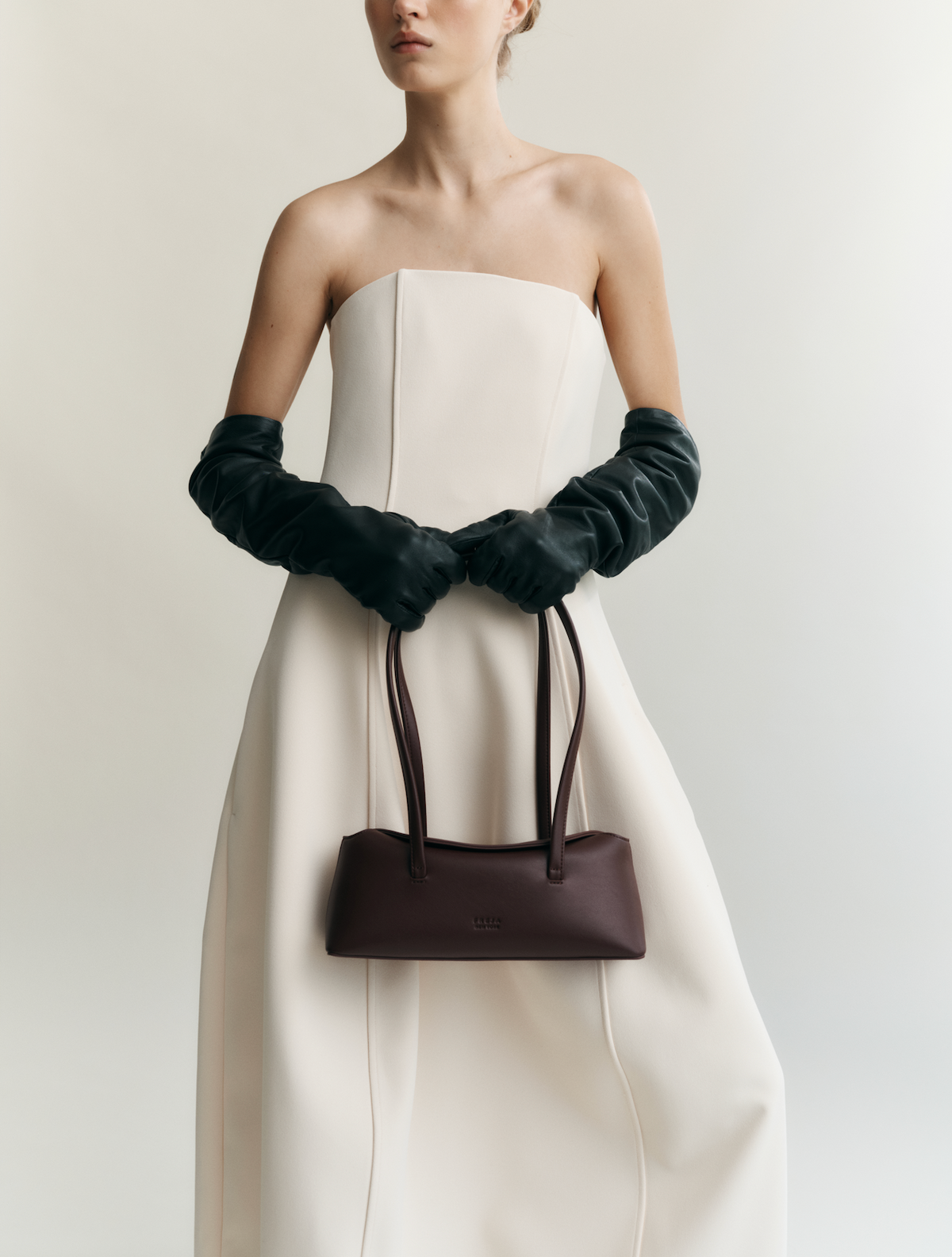 Freja New York Mini Chrystie Bag - Burgundy