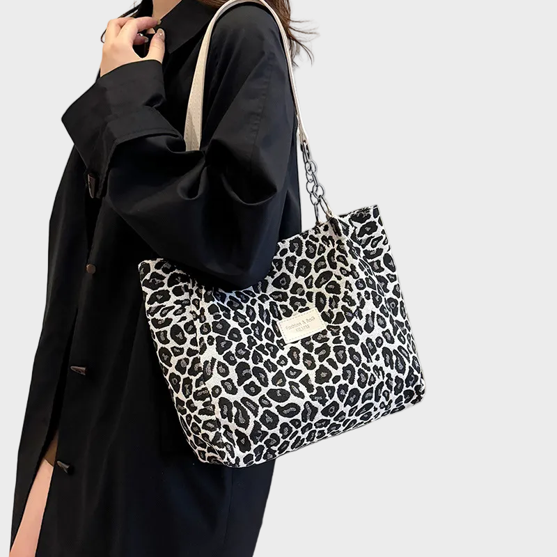 Sac fourre-tout Léopard somptueux