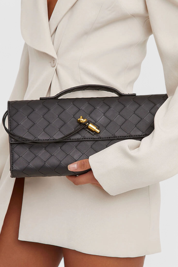 Sac bandoulière Melanie avec nœud doré